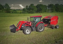 Presses à balles rondes Case IH RB 456 A Standard 