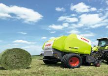 Presses à balles rondes Claas Rollant 455 RC Pro