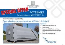 Presses à déchets Pöttinger MP 20-1400