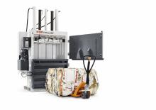 Presses à déchets HSM V-Press 860 L