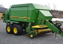 Presses de grandes balles + à haute pression John Deere 680