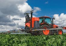 Pulvérisateurs portés Kubota XMS216 iXflow-E