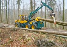 Remorques de débardage spéciales HSM 904 6WD