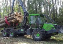 Remorques de débardage spéciales NOE NF 170-4 R