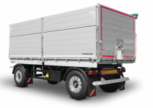Remorques/bennes Schwarzmüller 2-axle 3-way tipper trailer - long-haul transport