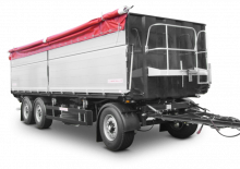Remorques/bennes Schwarzmüller 3-axle 3-way tipper trailer - long-haul transport