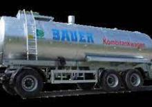 Réservoirs de lisier Bauer Irrigation Combi tanker K55 single axle