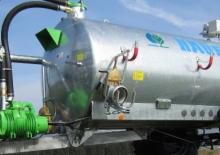 Réservoirs de lisier Bauer Irrigation Combi tanker K63 single axle