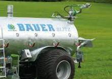Réservoirs de lisier Bauer Irrigation Pump tanker P53 single axle
