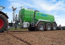 Réservoirs de lisier Bauer Irrigation Pump tanker poly 105 EA single axle
