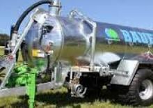 Réservoirs de lisier Bauer Irrigation Vacuum tanker V155TL tandem axle