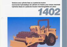 Rouleaux monocylindres Case 1402D