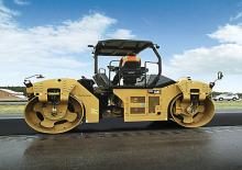 Rouleaux vibrants tandem Caterpillar CB68B