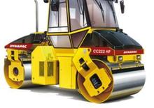 Rouleaux vibrants tandem Dynapac CC 211