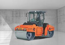 Rouleaux vibrants tandem Hamm HD 110