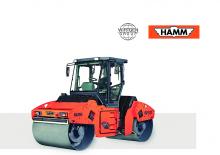 Rouleaux vibrants tandem Hamm HD 110