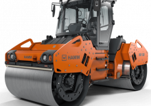 Rouleaux vibrants tandem Hamm HD 128