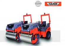 Rouleaux vibrants tandem Hamm HD 13 VV