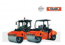Rouleaux vibrants tandem Hamm HD 75,4 ASC