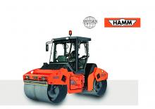 Rouleaux vibrants tandem Hamm HD O75 V ASC