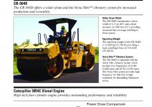 Rouleaux vibrants tandem Caterpillar CB-564D