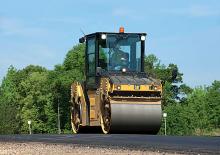 Rouleaux vibrants tandem Caterpillar CB44B