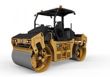 Rouleaux vibrants tandem Caterpillar CD10