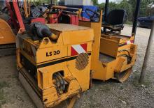 Rouleaux vibrants tandem weber mt LS 20
