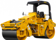 Rouleaux vibrants tandem Sakai SW654