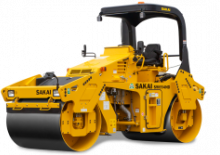 Rouleaux vibrants tandem Sakai SW654ND