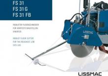 Scies à sol Lissmac FS 31 G