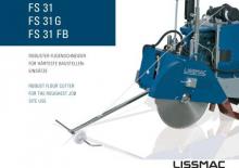Scies à sol Lissmac FS 31