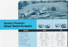 Scrapeurs Caterpillar 631C