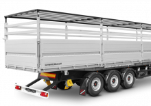 Semi-remorques/bennes Schwarzmüller 3-axle 3-way tipper semitrailer - long-haul transport
