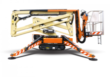 Nacelles à bras articulés sur chenilles JLG X17J Plus