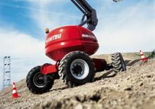 Nacelles à bras articulés sur roues Manitou 180 ATJ