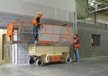 Nacelles ciseaux X su roues JLG 3246 e 2