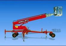 Nacelles télescopiques sur roues Denka-Lift - Rothlehner Narrow DL28N 