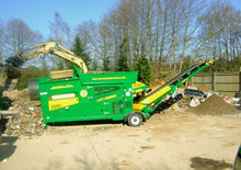 Tamiseurs mobiles avec tambour McCloskey 407