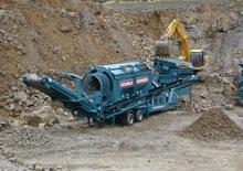 Tamiseurs mobiles avec tambour Powerscreen Trommel 720