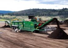 Tamiseurs mobiles avec tambour McCloskey 733RE