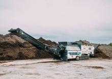 Tamiseurs mobiles avec tambour Terex Ecotec Phoenix 2100T