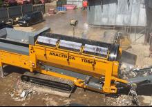 Tamiseurs mobiles avec tambour Anaconda TD620