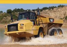 Tombereaux articulés Caterpillar 730C