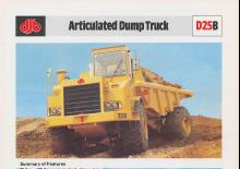 Tombereaux articulés Caterpillar D25B