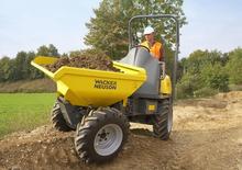 Bennes sur pneus Wacker Neuson 1001