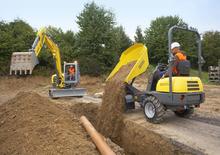 Bennes sur pneus Wacker Neuson 2001