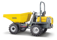Bennes sur pneus Wacker Neuson 5001