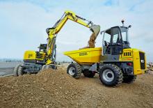 Bennes sur pneus Wacker Neuson DW90