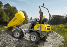 Bennes sur pneus Wacker Neuson 1501